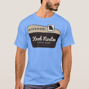 Knob Noster State Park Missouri Welcome Sign T-Shirt