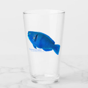 Knobsnout parrotfish Glass Cup