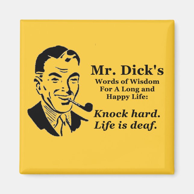 Knock Hard Magnet (Front)