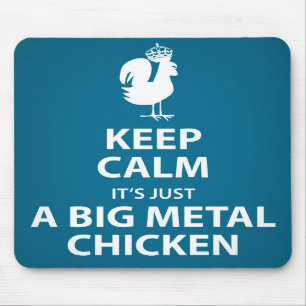 Knock knock mouse pad