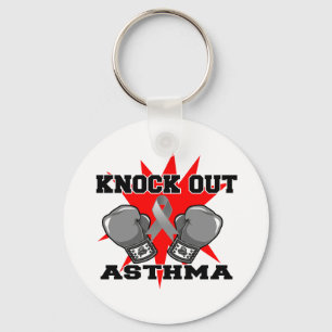 Knock Out Asthma Key Ring