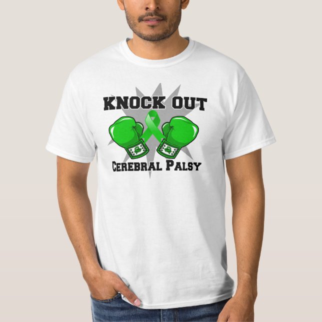 Knock Out Cerebral Palsy T-Shirt (Front)