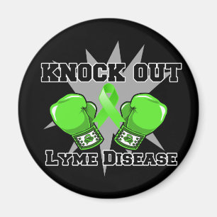Knock Out Lyme Disease Magnet