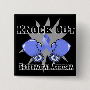 Knock Out Oesophageal Atresia 15 Cm Square Badge