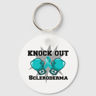 Knock Out Scleroderma Key Ring