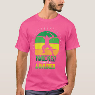 Knocked Loaded Recurve Bow Compound Bow Archery T-Shirt