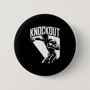 Knockout - Pride, Glory, Championship Cool Boxing 6 Cm Round Badge