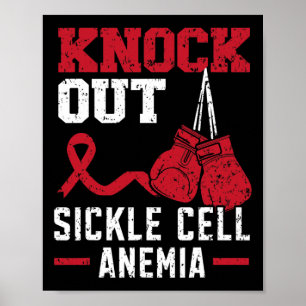 Knockout Sickle Cell Anaemia Blood Disorder Sickle Poster