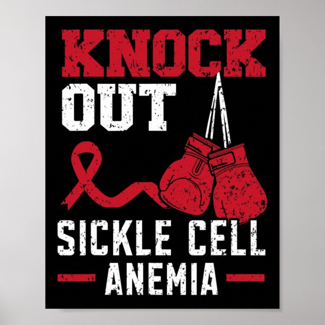 Knockout Sickle Cell Anaemia Blood Disorder Sickle Poster (Front)