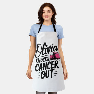 Knocks Cancer Out Apron