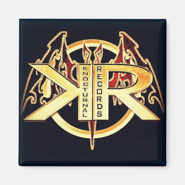 Knocturnal Records Magnet LOGO (Front)