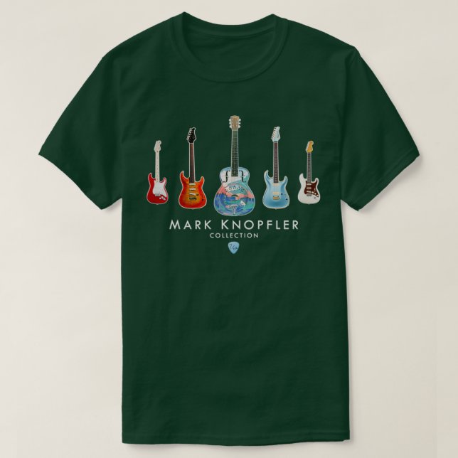 Knopfler Guitar Collection Perfect Gift T-Shirt (Design Front)