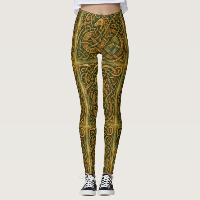 Knot of the Wolf Leggings (Front)