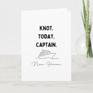 Knot Today Captain Cruise Outfit New Haven Connect Card