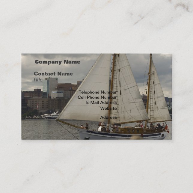 Knotical Sailing Business Card (Front)
