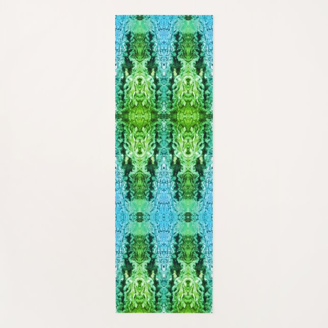 Knotty Cement x GL Ikat Yoga Mat (Front)