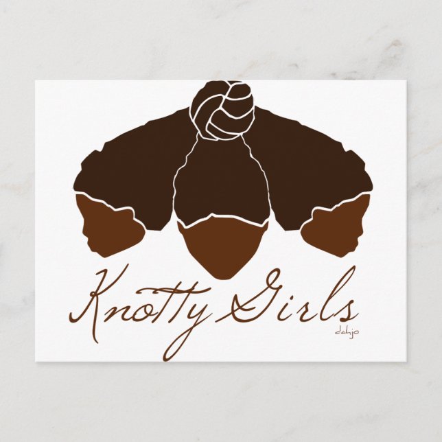 Knotty Girls Postcard (Front)