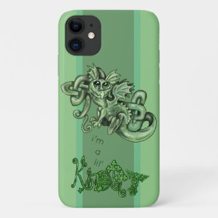 Knotty lil Dragon~celtic knots Case-Mate iPhone Case
