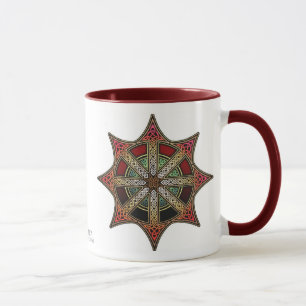 Knotwork Chaos Star Mug
