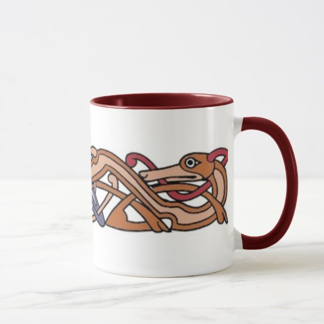 knotwork hounds mug (Right)