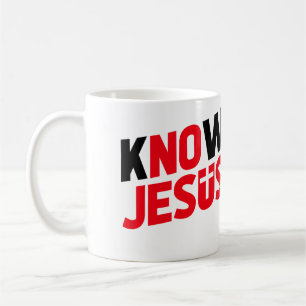Know Jesus Know Peace Christian Coffee Mug