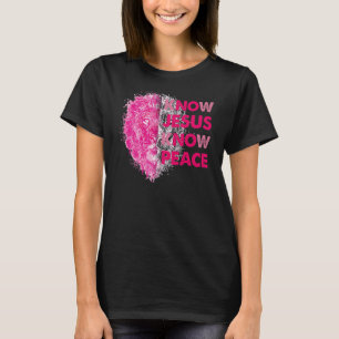 Know Jesus Know Peace Christian Jesus Bible Verse T-Shirt
