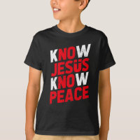 Know Jesus Know Peace Christian