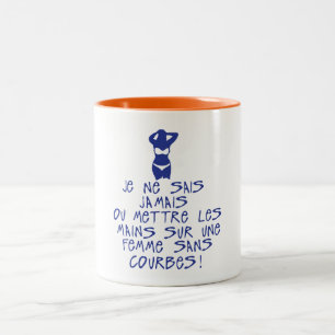 know_never_put_woman_curves_without_quote Two-Tone coffee mug