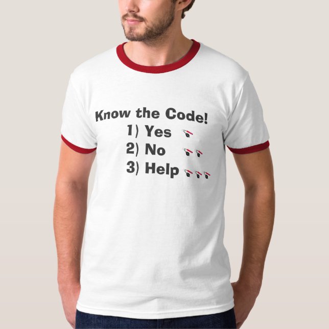 Know the Code T-Shirt (Front)