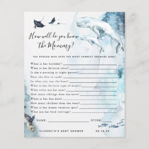 Know The Mummy   Baby Shower Game