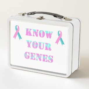 Know your genes & BRCA HBOC Metal Lunch Box