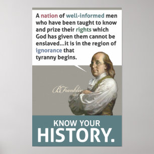 Know Your History! Poster