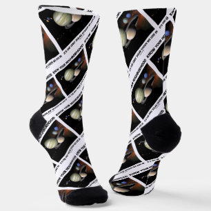 Know Your Neighbourhood It's The Only Solar System Socks