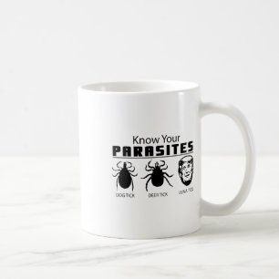 Know Your Parasites Anti-trump Af Resist Funny Gif Coffee Mug