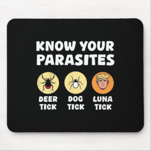 Know Your Parasites Anti-trump Fun Meme Resist Pro Mouse Pad