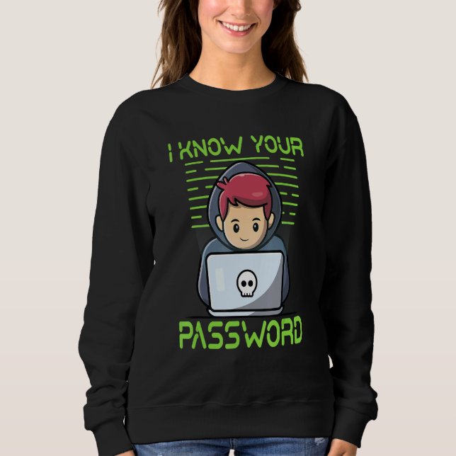 Know Your Password Sweatshirt (Front)