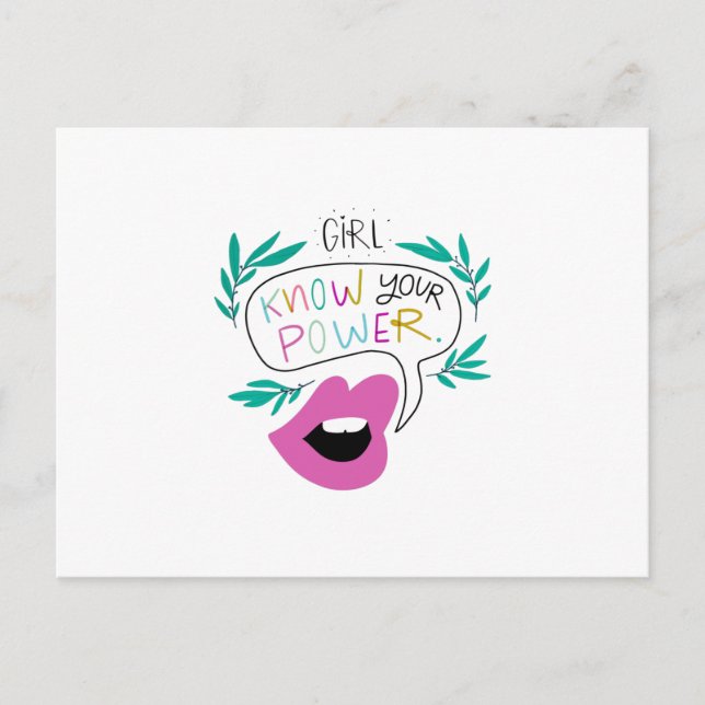 Know Your Power Postcard (Front)