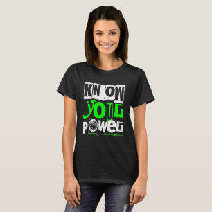 Know Your Power Women’s Empowerment Graphic T-Shirt