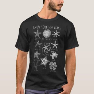 Know Your Sea Stars – Starfish Groups T-Shirt