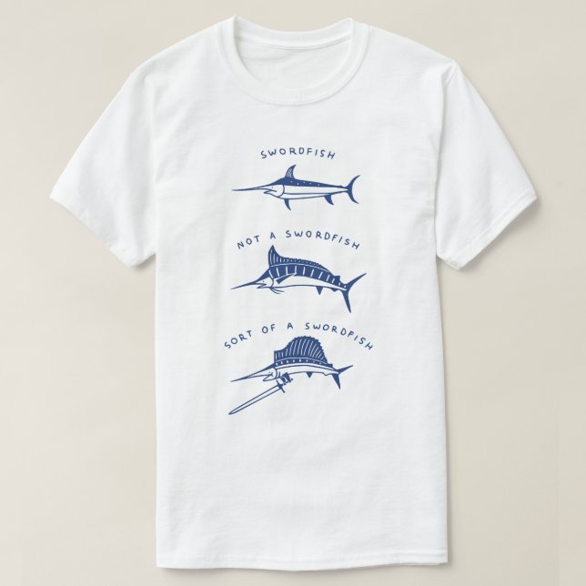 Know Your Swordfish T-Shirt (Design Front)