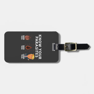 Know you're parasites Anti-Trump Humour Politics Luggage Tag
