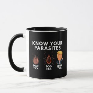 Know you're parasites Anti-Trump Humour Politics Mug