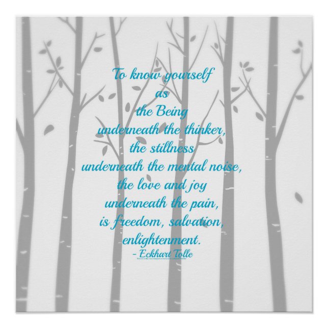 Know Yourself Poster (Front)