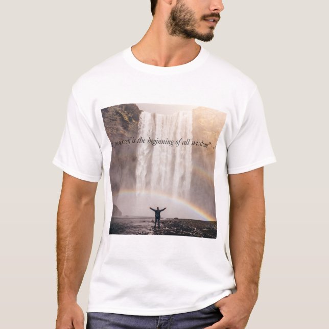 Knowing Yourself Quote - Mens T-Shirt (Front)