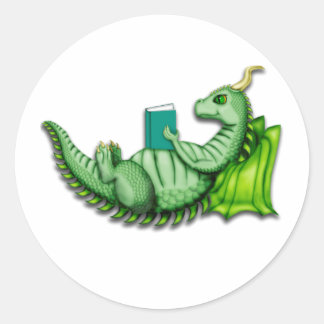 Knowledge Classic Round Sticker