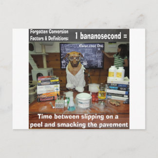 Knowledge Dog Forgotten Conversions Bananosecond Postcard