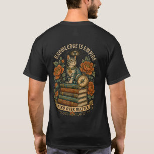 Knowledge Is Empire - Traditional tattoo style T-Shirt