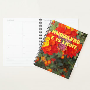 Knowledge is light planner