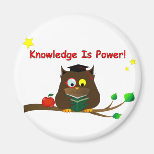 Knowledge Is Power! Magnet