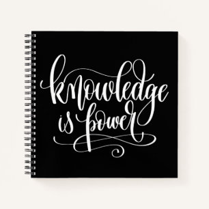 Knowledge is Power Notebook
